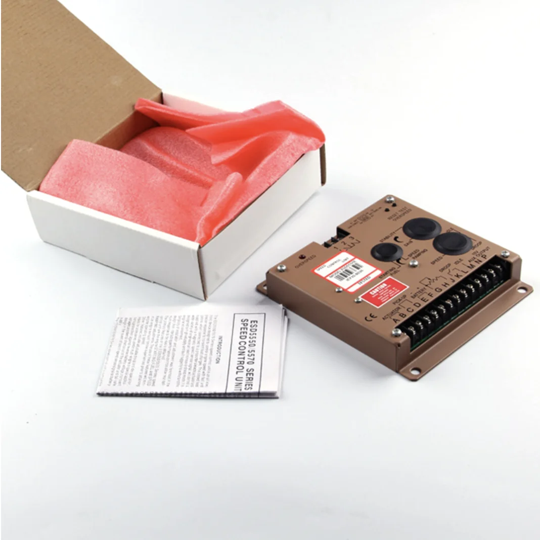 Электронный модуль управления скоростью генераторной установки ESD 5550E ESD5550E для