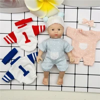 6inch realistic boy and girl reborn baby doll with lovely doll clothes diy kids birthday gifts 6inch doll bebe reborn