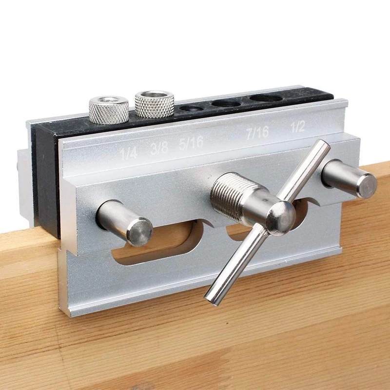 

Heavy duty woodworking hole locator woodworking inclined hole locator self centering pin straight hole drill fixture set