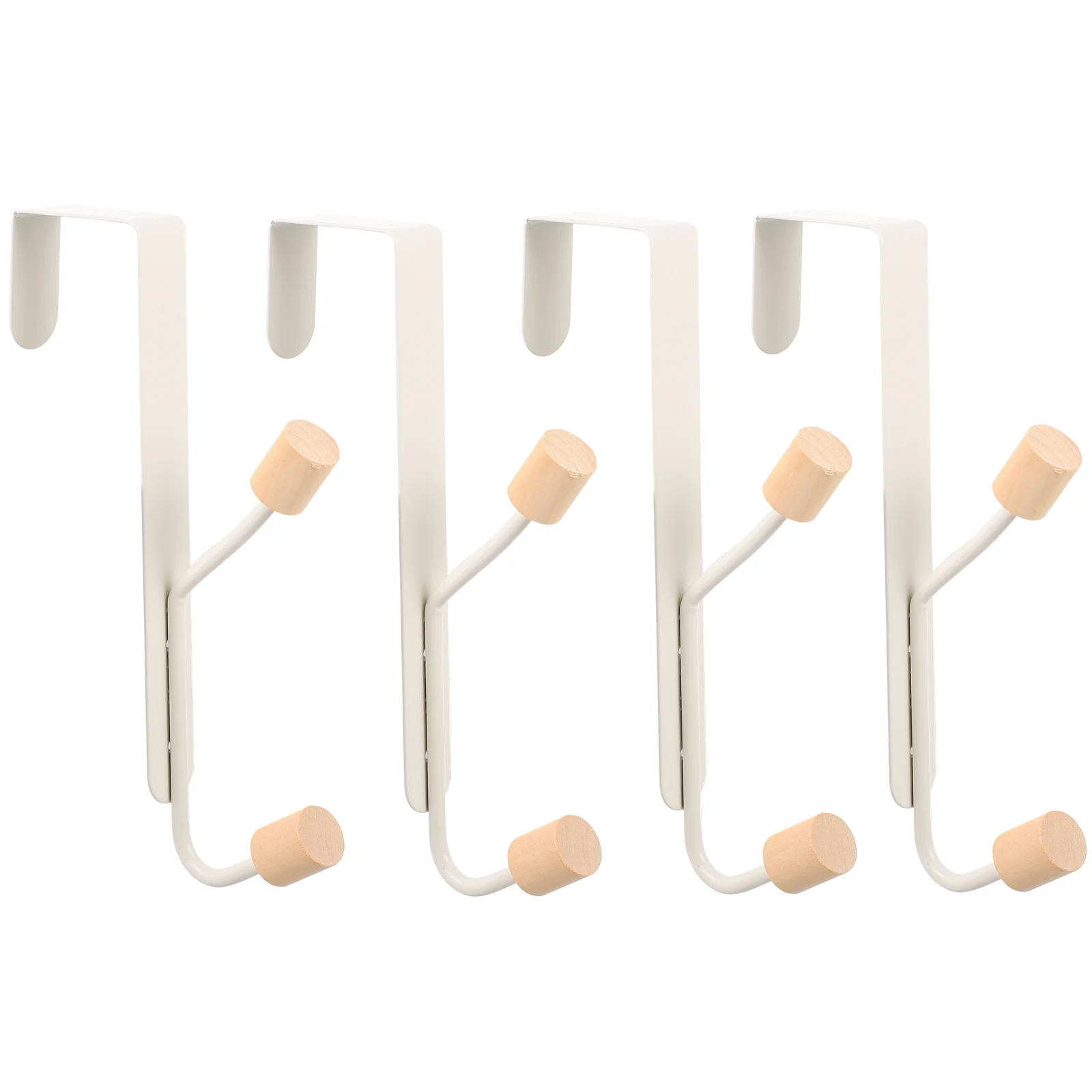 

Door Hook Over The Hooks Hanger Doublehanging Storage Clothes Bags Twin Home