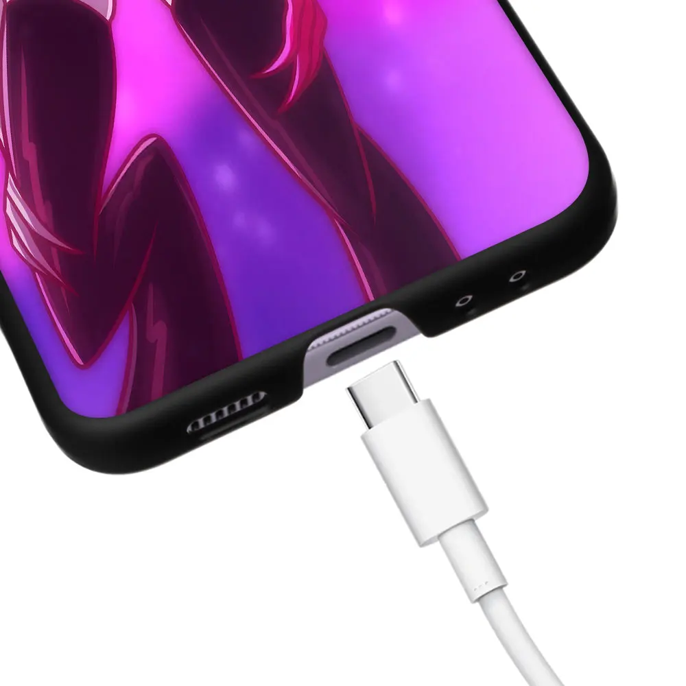 Alastor Hazbin Hotel AD чехол для Samsung Galaxy Z Flip5 мобильный телефон Bag Flip 5 Hard PC Cover Zflip5 черный