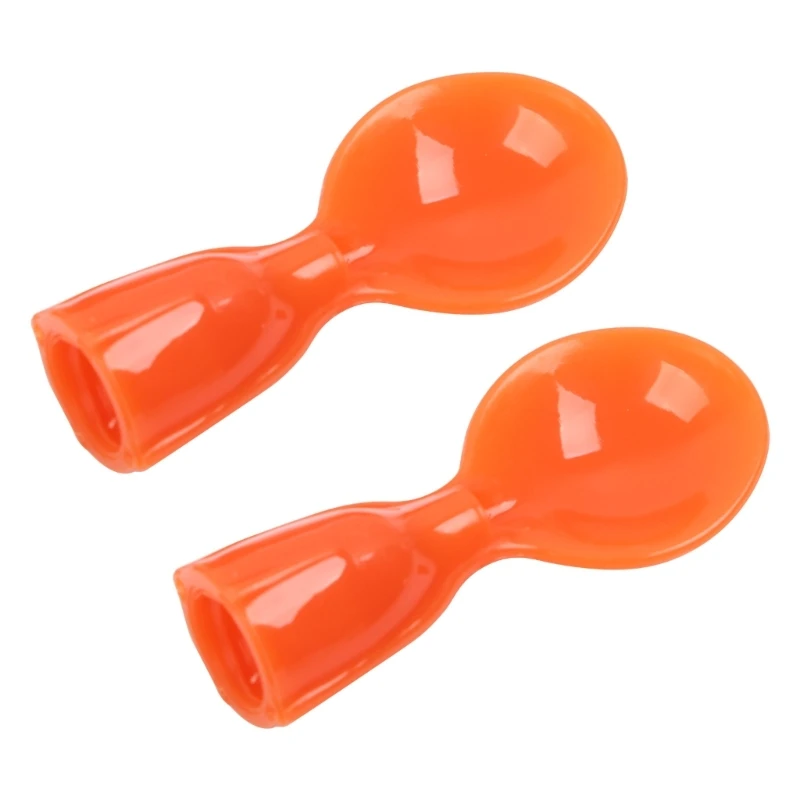 

2 PCS/set Food Feeding Spoon Baby Self-Feeding Set for Children Easy to Hold Baby Training Sealing Device Tableware