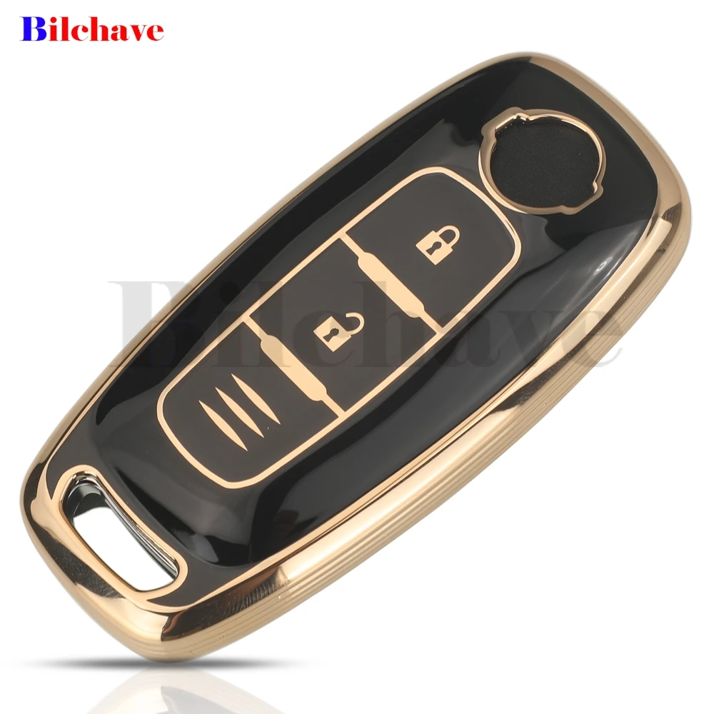 Jingyuqin новый мягкий ТПУ 2 кнопки дистанционного управления Чехол для