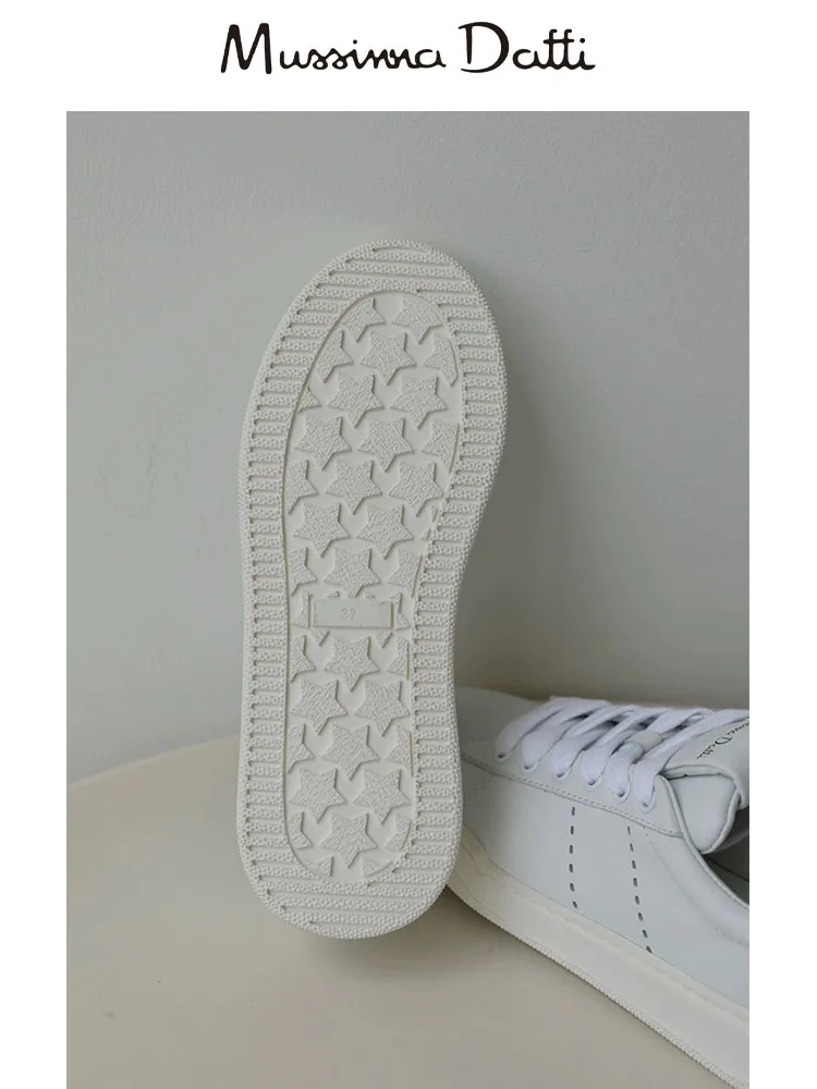Murrinna Daffi белые кроссовки из натуральной воловьей кожи