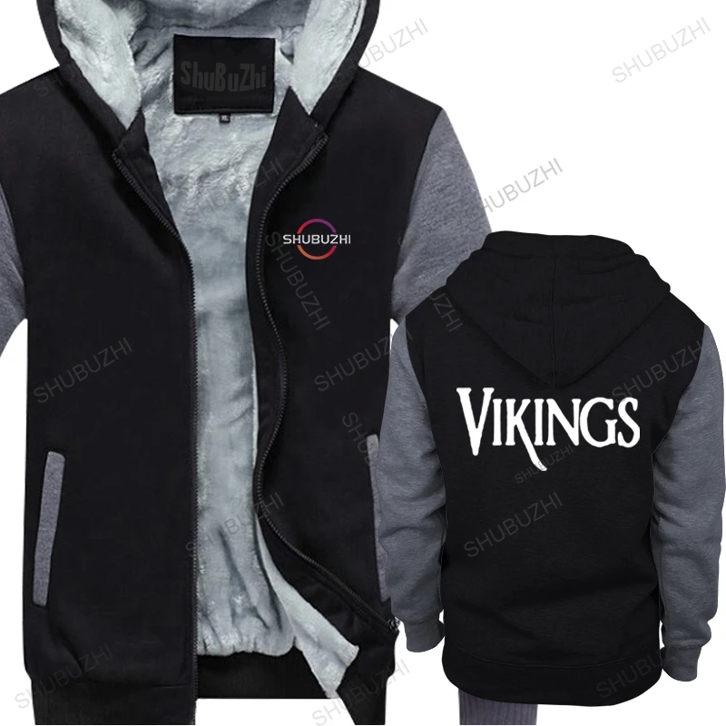 

Odin Vikings Jackets coat Men Ragnar Gone to Valhalla Athelstan fleece Hoodie Zipper Winter Thick Sons Of VikingCoat Sportswear