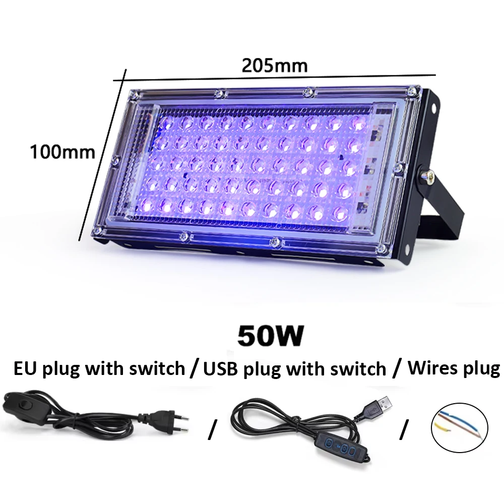 

Ультрафиолетовая лампа YNL для сцены 50Вт/100Вт