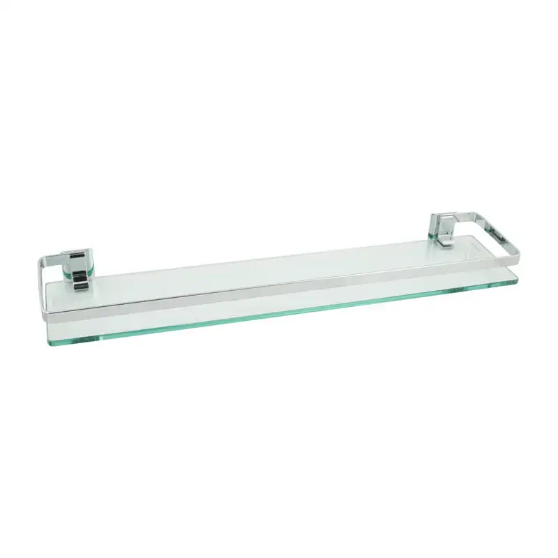 

Mounted 5.5"W x 23.5"D x 5.2"H 1-Shelf Bath Shelves, Chrome