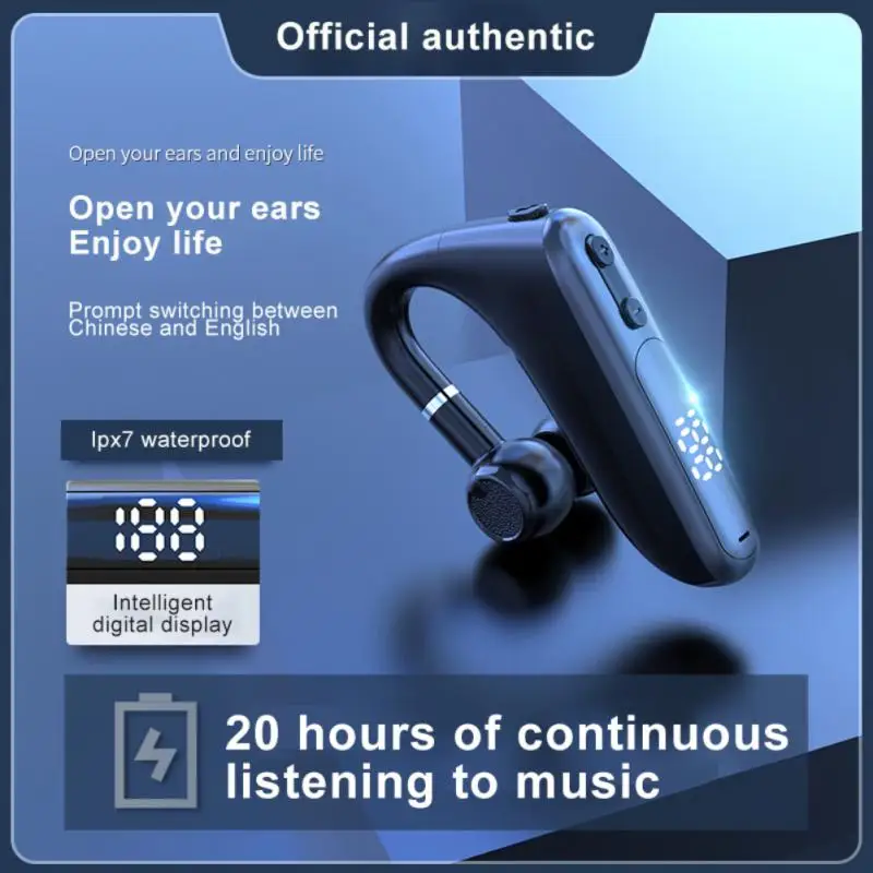 

Call Function Tws Headset Noise Reduction Earphone Long Standby Hanging Ear Type Wireless Headphones Sport Earbuds