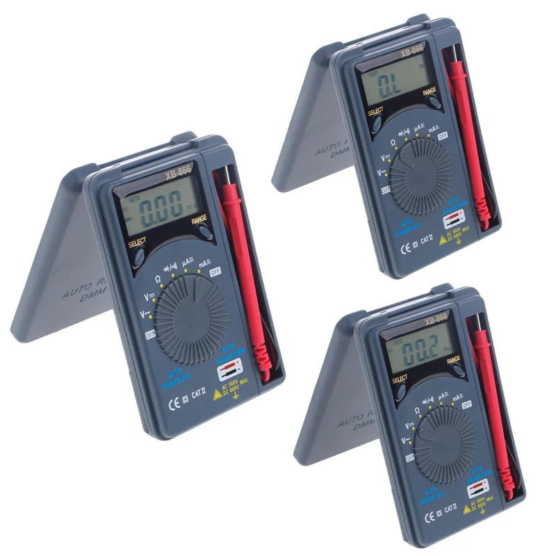 

Tool Multimeter Mini New Tester Pocket Range Auto Voltmeter Digital