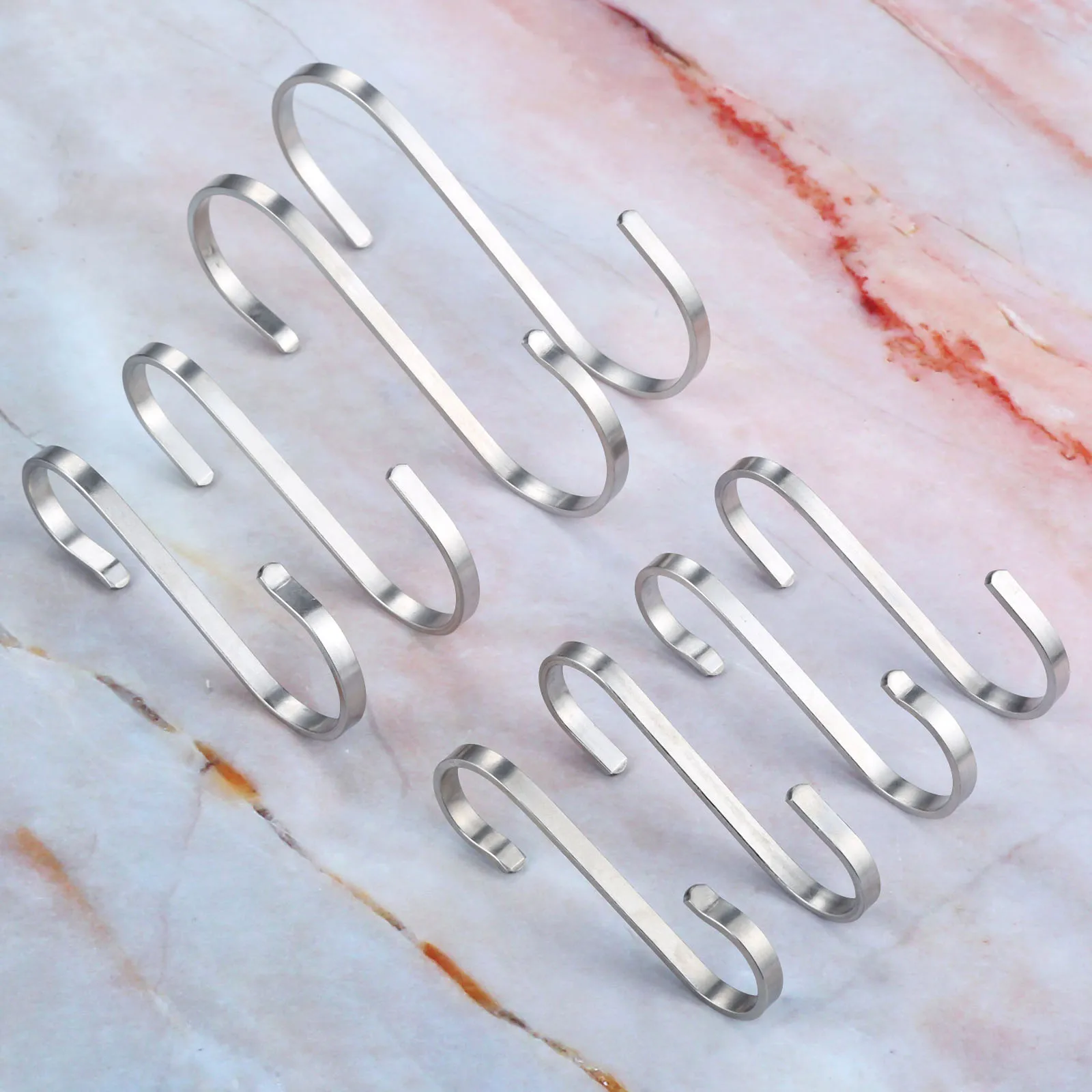 

20 шт., S-образные крючки из нержавеющей стали