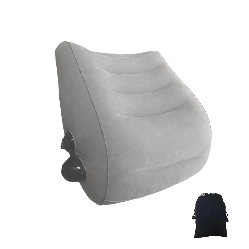 

Inflatable Waist Pillow Car Lumbar Support Pillow Inflatable Back Support Cushion For Home Office Chair X3e3