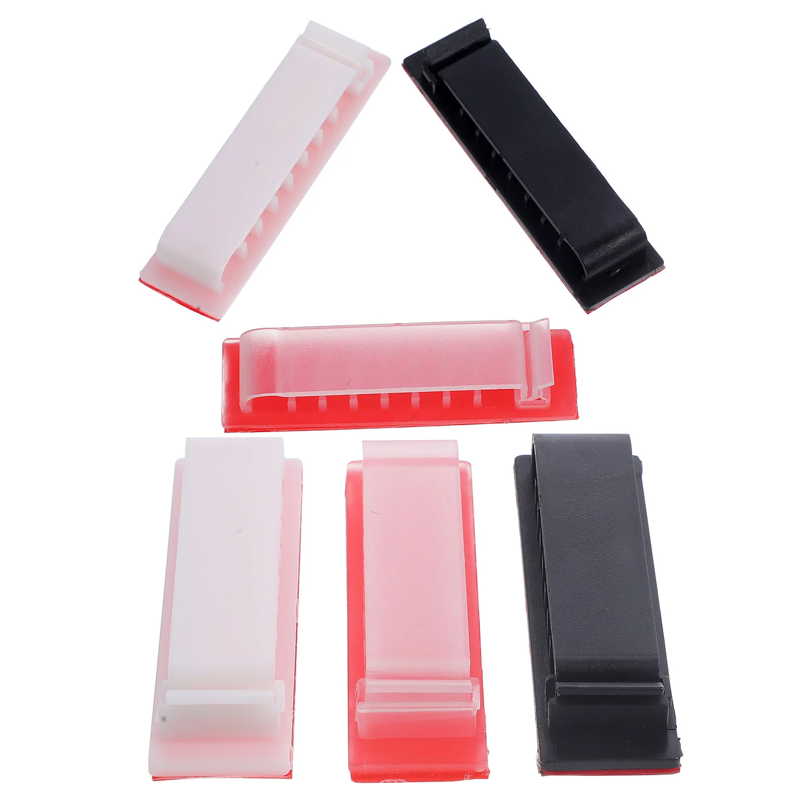 

6 Pcs Cable Clips Adhesive Wire Electric Wires Power Supply Mounting Wall Holder