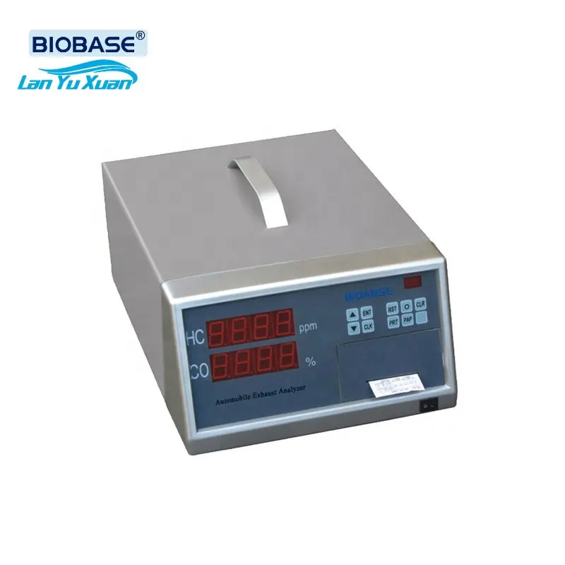 

BIOBASE анализатор CO, HC, CO2, O2 детектор газа с ЖК-дисплеем Автомобильная фотолаборатория