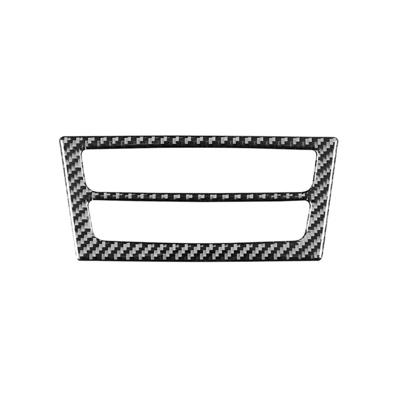 

For Tesla Model X 2014-2022 Carbon Fiber Rear Air Vent Outlet Panel Decorative Sticker Car Interior Accessories
