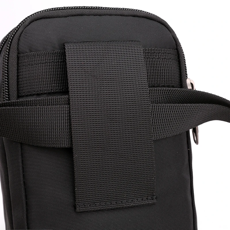 Small Man Crossbody Bag multi-functional design Men's Shoulder Bag Nylon Male Purse Casual Cellphone Boys Messenger Bag