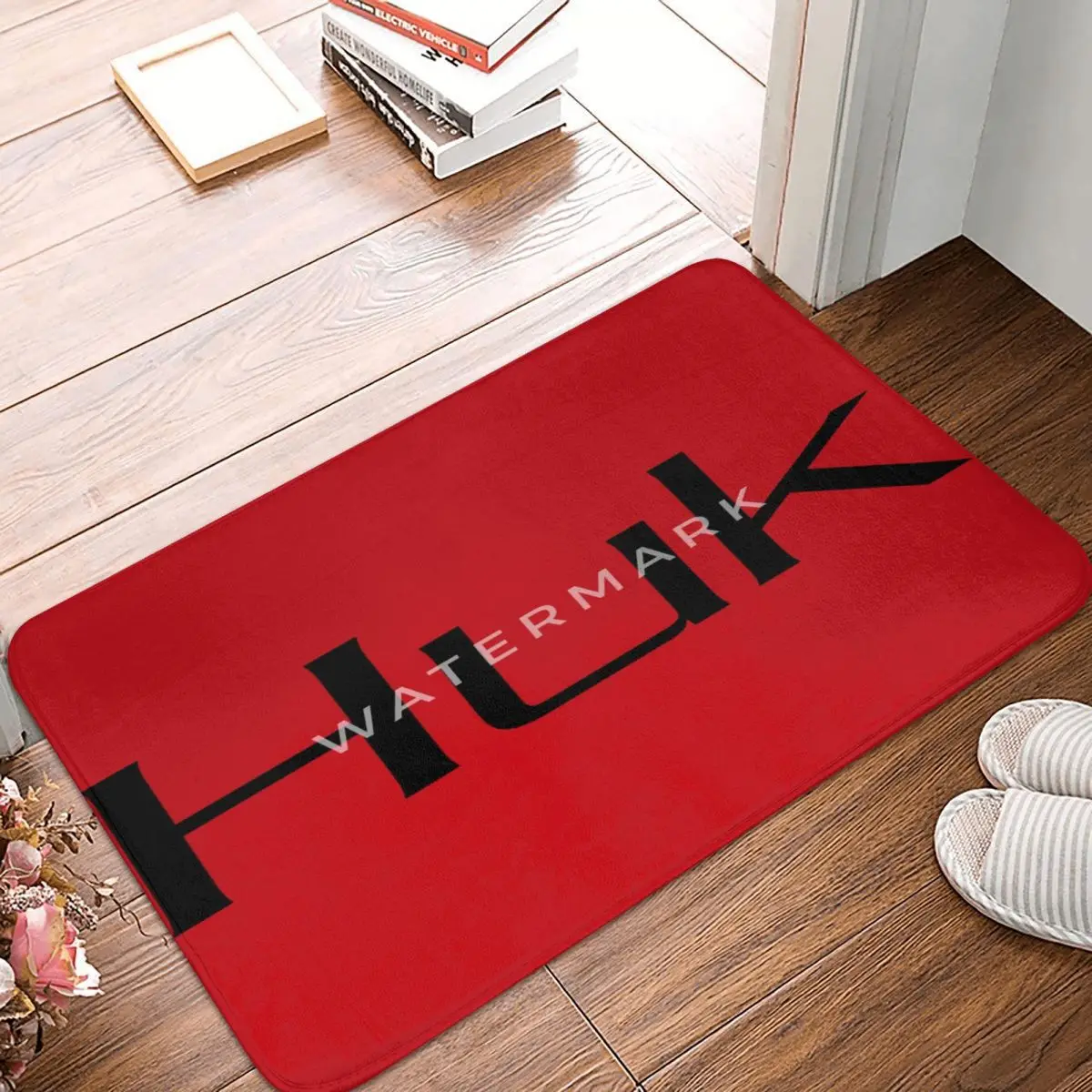 

Huk Carpet, Polyester Floor Mats Retro Durable Carpets Festivle Gifts Mats Customizable