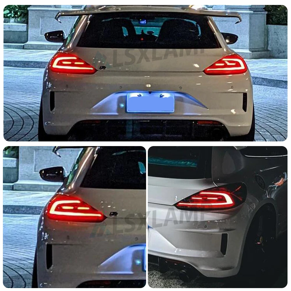 Задняя фара в сборе для Volkswagen VW Scirocco 2009 2010 2011 2012 2013 задние фонари стиле автомобиля