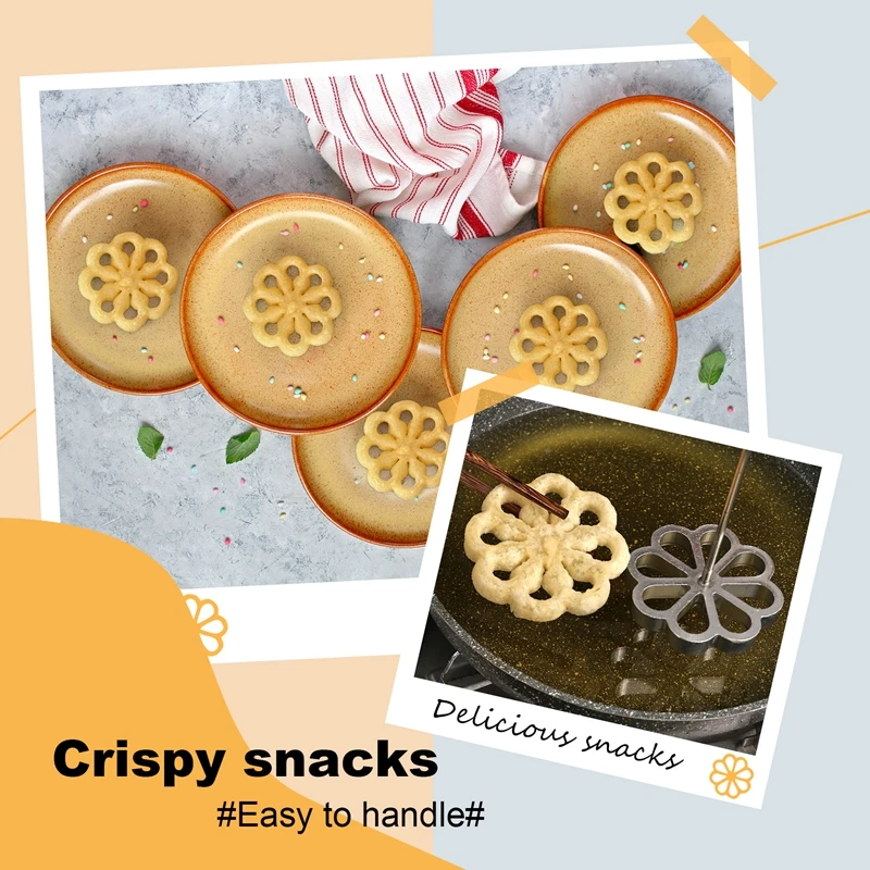 Розетка Timbale Железный набор Bunuelera с ручкой традиционный мексиканский