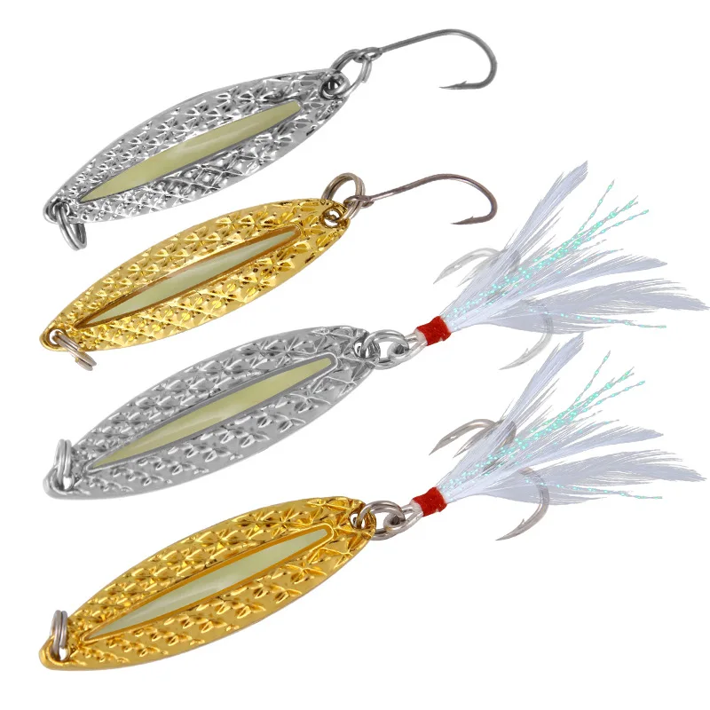 

1pcs winter Sea fishing Bionic fake bait metal sparkling sequins hard bait2.5g-20g Artificial Japan Crank swing tackle lure