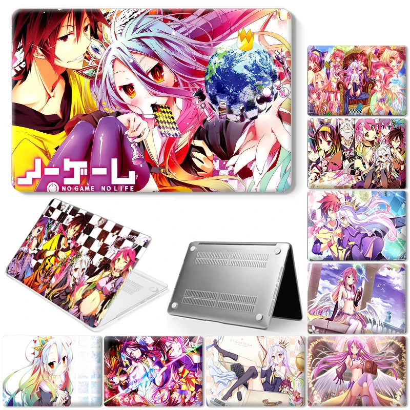 

Чехол No Game No Life для ноутбука Macbook Air 13 A2337 2020 A2338 Pro 13 12 11 15, чехол для macbook 2021 для Macbook book Pro 16, чехол