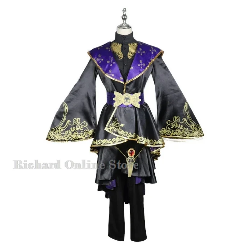 Azul Ashengrotto Косплей Костюм Одежда Парик Униформа Ночной Ворон Колледж Octavinelle It's A