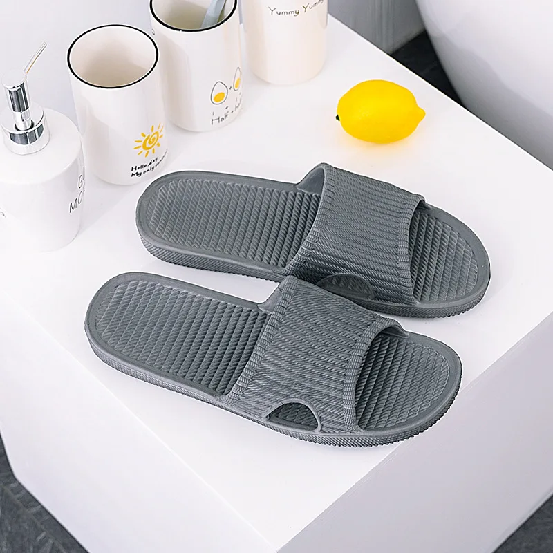 2023 Men Women New Soft  Sole Slides Summer Sandals Couples Slippers Home Non Slip Bathroom Shoe