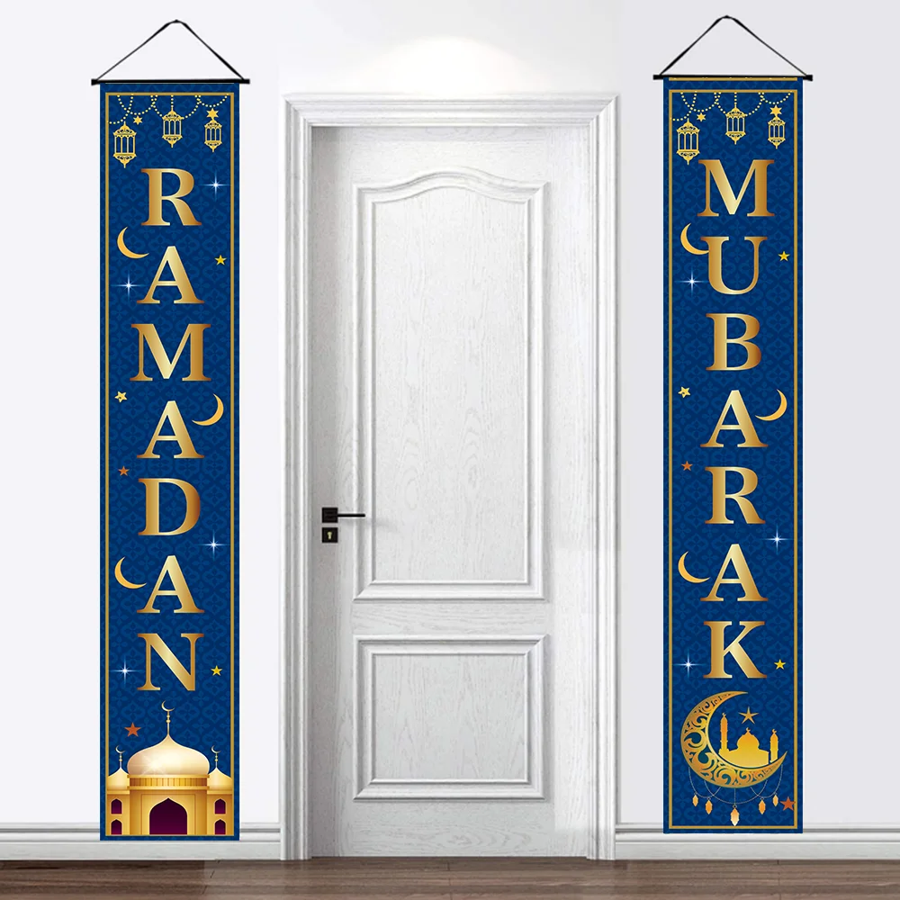 Eid Mubarak Deco украшения на Рамадан внешняя занавеска вечерние نة مضاmoon Star 180-30