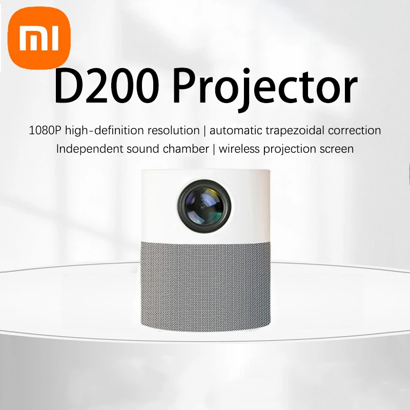 

Мини-проектор Xiaomi Smart D200, 1080P, ультра-высокое разрешение