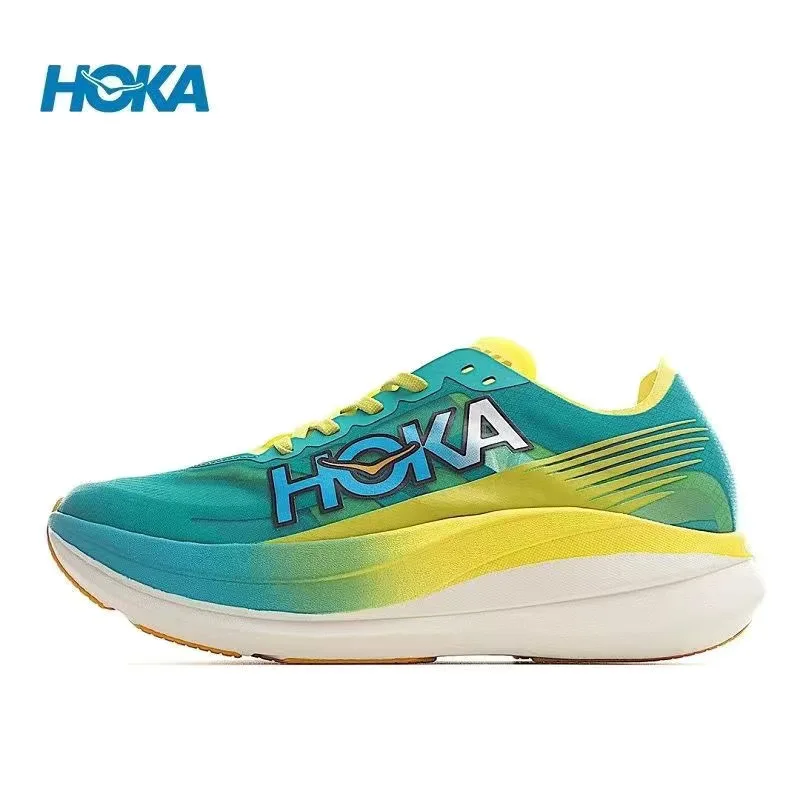 

2023 Race Rocket X2 Men Women Road Running Shoes Unisex Mesh Breathable Jogging Lightweight Casual Tennis Shoes Hoka Sneakers