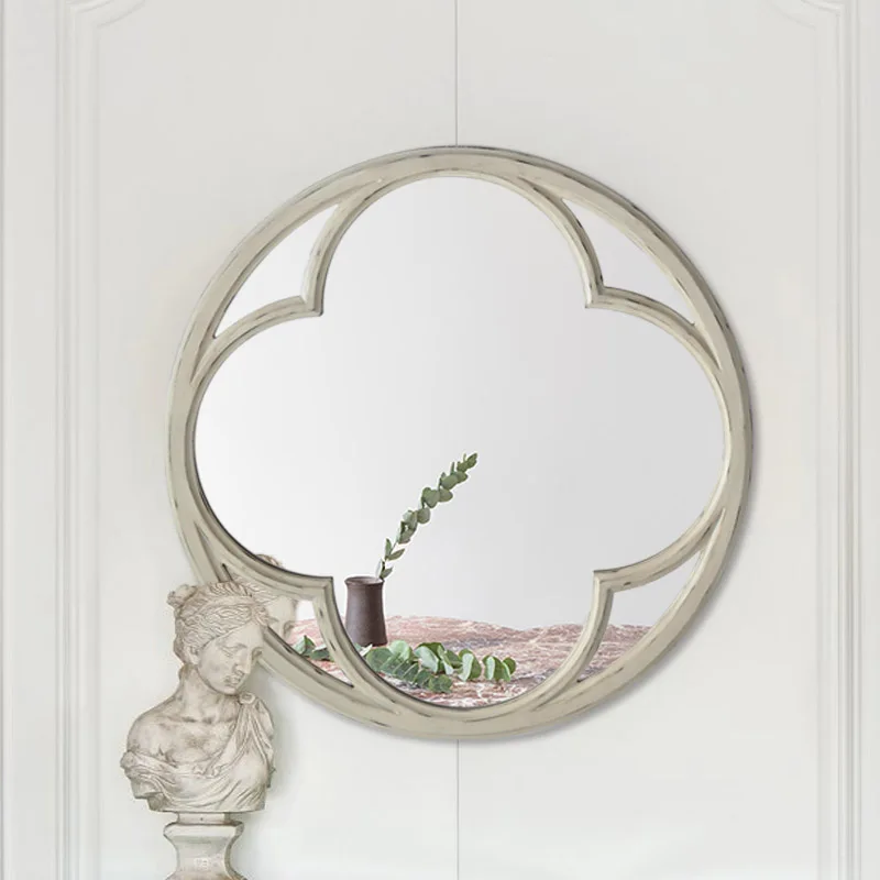 

Vintage Salon Decorative Mirrors Bathroom Round Custom Body Mirrors For Room Wall Espejos Decorativos Bedroom Decoration BZ