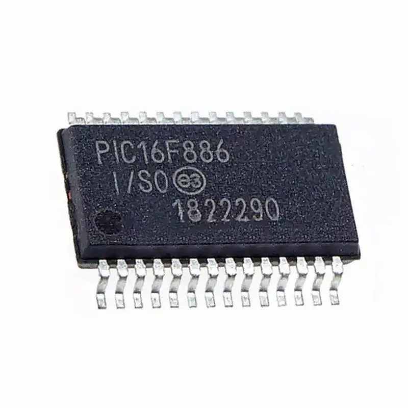 Новые оригинальные чипы ic, 2-5 шт., 100% новые модели/SO SOP28 Φ/SP DIP28 Φ/SS SSOP28 PIC16F886I PIC16F886, новые оригинальные чипы ic