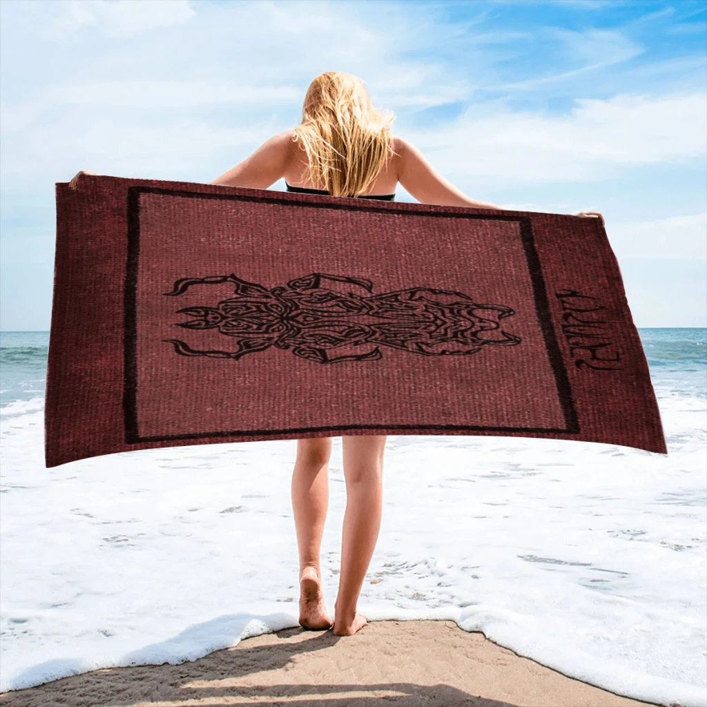 TES Tapestry 5 - House Redoran Пляжное полотенце Пончо Банные полотенца Накидки