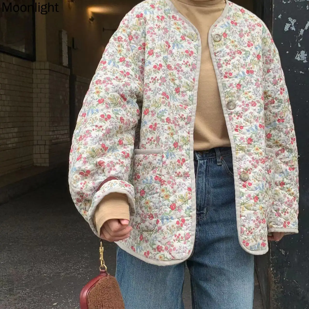 Рисунок 5 - Винтажная хлопковая куртка с цветочным принтом