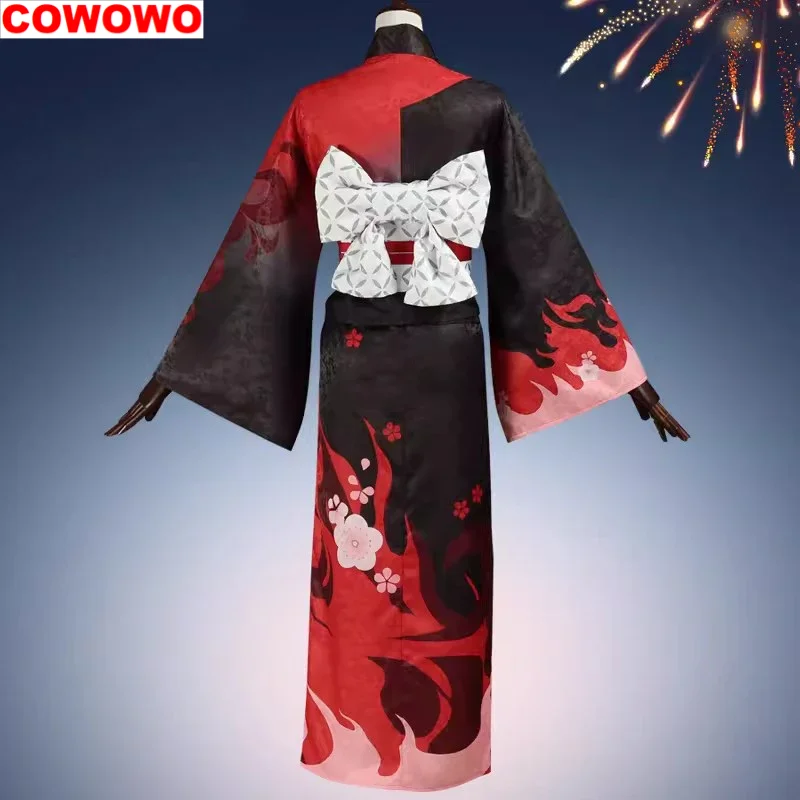 Genshin Impact Hanyuuda Chizuru кимоно женский косплей костюм Cos Game аниме вечерние униформа