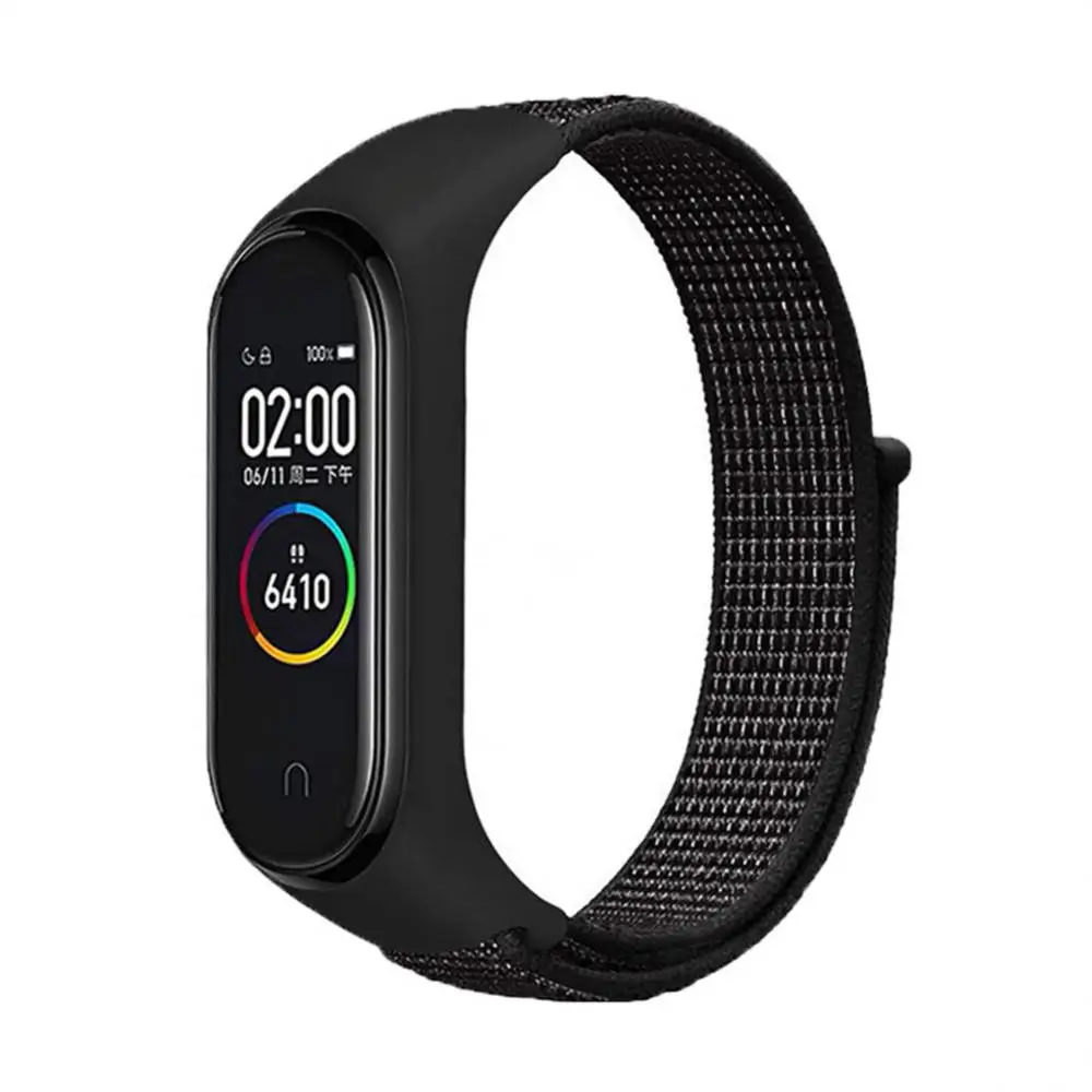 

Nylon Strap For Xiaomi Mi Band 4/5/6/7 Bracelet Wristband Sports Breathable Bracelet For Miband 4/5/6/7 Replacement Correa Strap