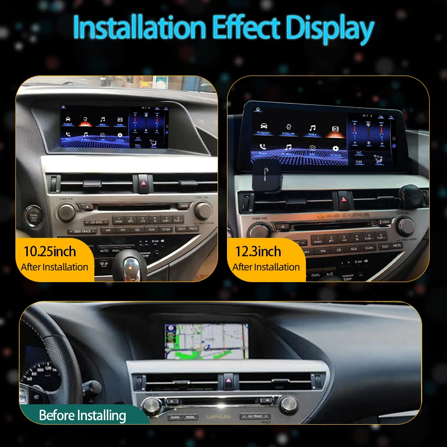 Мультимедийный видеоплеер RHD 12.3'' на Linux для Lexus RX RX270 RX350 450 2009-2015 с CarPlay и Bluetooth (art.: 3920d93a5d3eb) - 3920d93a5d3eb