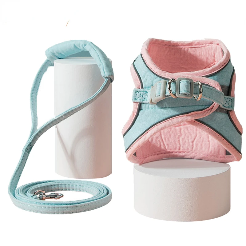 

Reflective Cat Harness Puppy Cat Vest Walking Lead Leash for Small Medium Dogs Outdoor Dogs Collar Cat Accessories