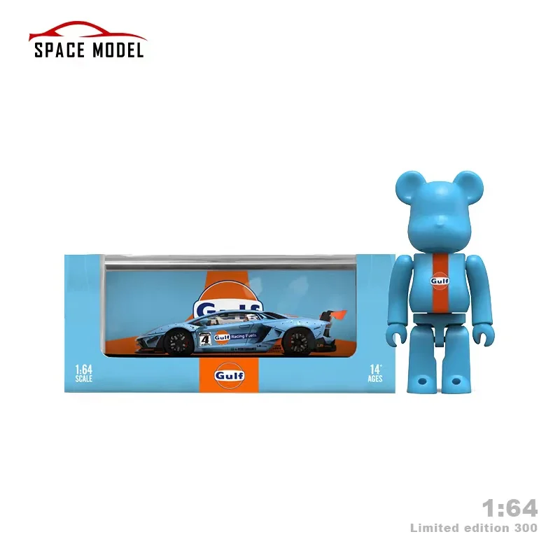 

SPACE MODEL 1:64 LBWK Lambo LP700-4 LB 2.0 GULF Diecast Model Car