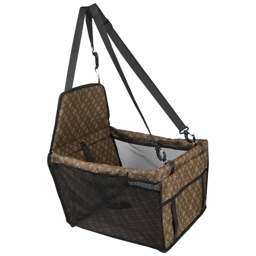 

Водонепроницаемые принадлежности для домашних животных, двойная толстая Защитная сумка для автокресла для домашних животных, сетчатые под...