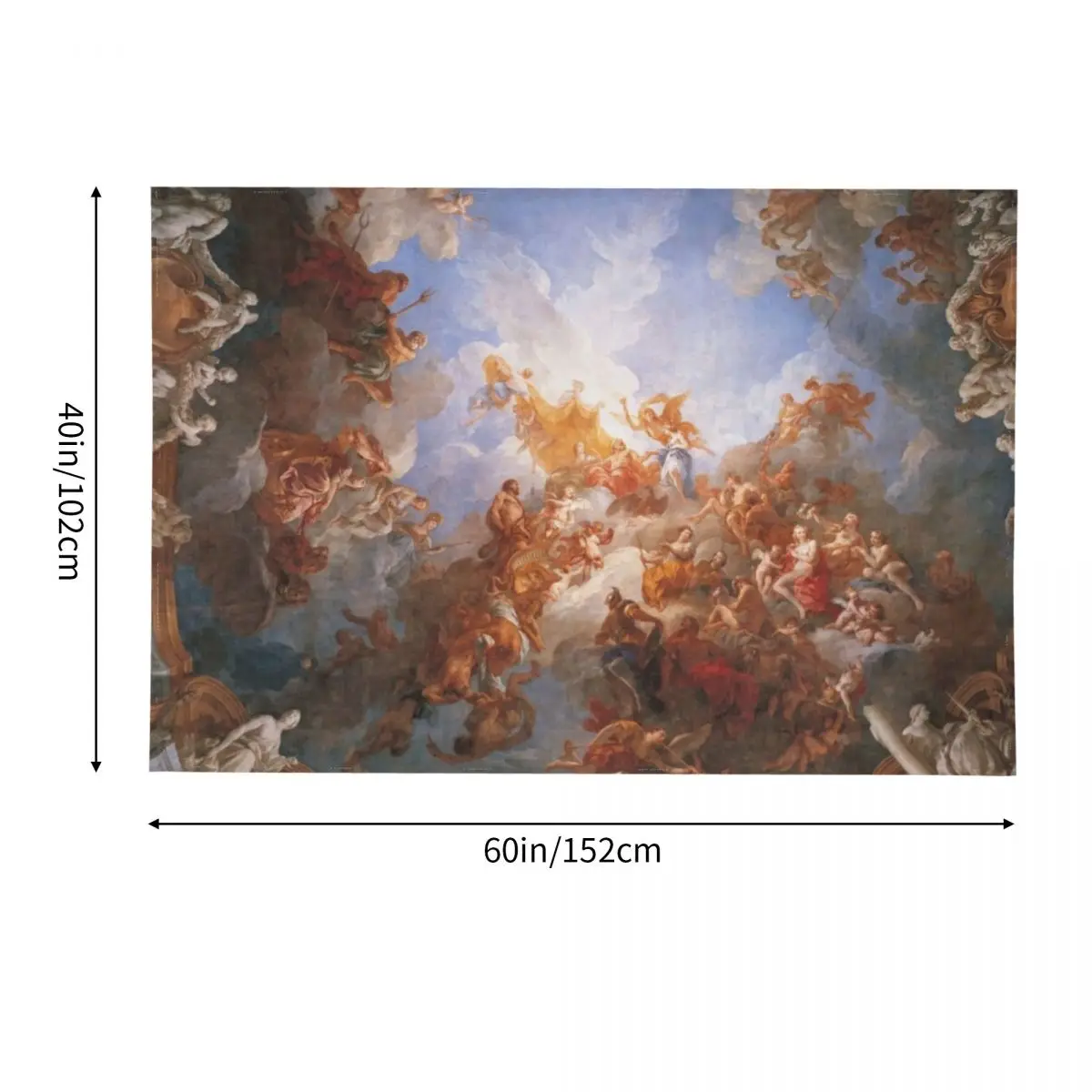 Аптеза Геркулеса - гобелен Fran?ois Lemoyne декор для спальни настенный