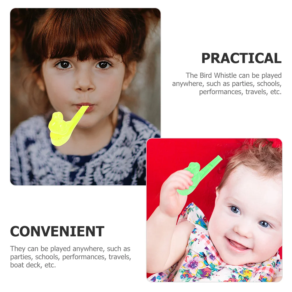 16 шт. свисток для птиц свистки пластиковая кормушка маленький музыкальный