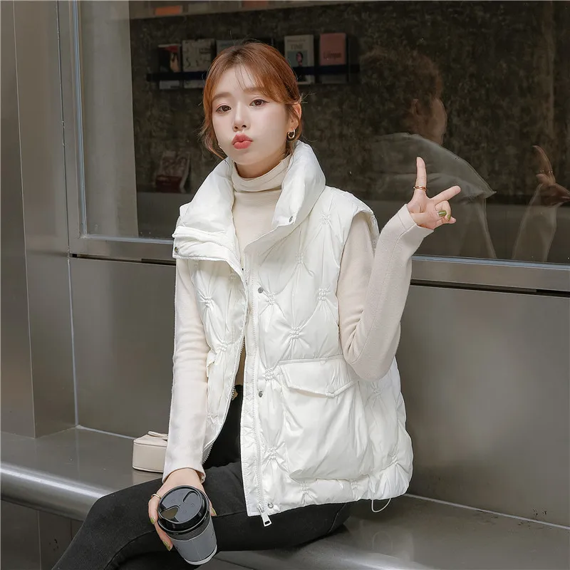 FOR Top 2022 Autumn And Winter New White Duck Velvet Small Coat |