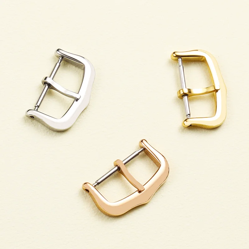 

316L Stainless Steel Watch Buckle For Cartier Watch Clasp Gold Silver Rose 12mm/14mm/16mm/18mm