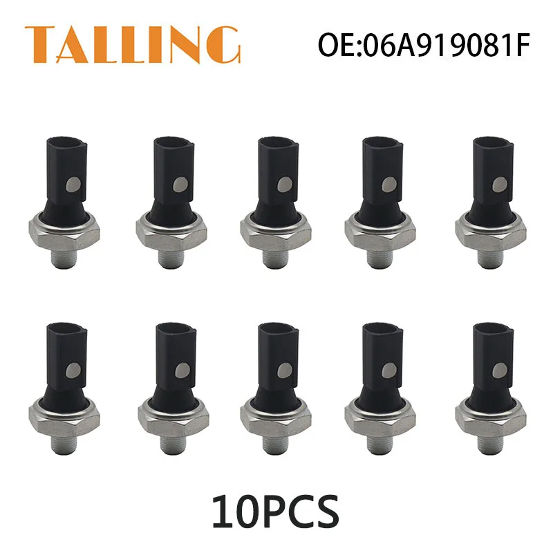 Датчик давления масла 06A919081F 10 шт. переключатель для Audi A6 A8 TT VW Golf Beetle Passat сиденье Jetta Skoda Bentley Continental Датчик давления масла 06A919081F 10 шт. переключатель для Audi A6 A8 TT VW Golf Beetle Passat сиденье Jetta Skoda Bentley Continental