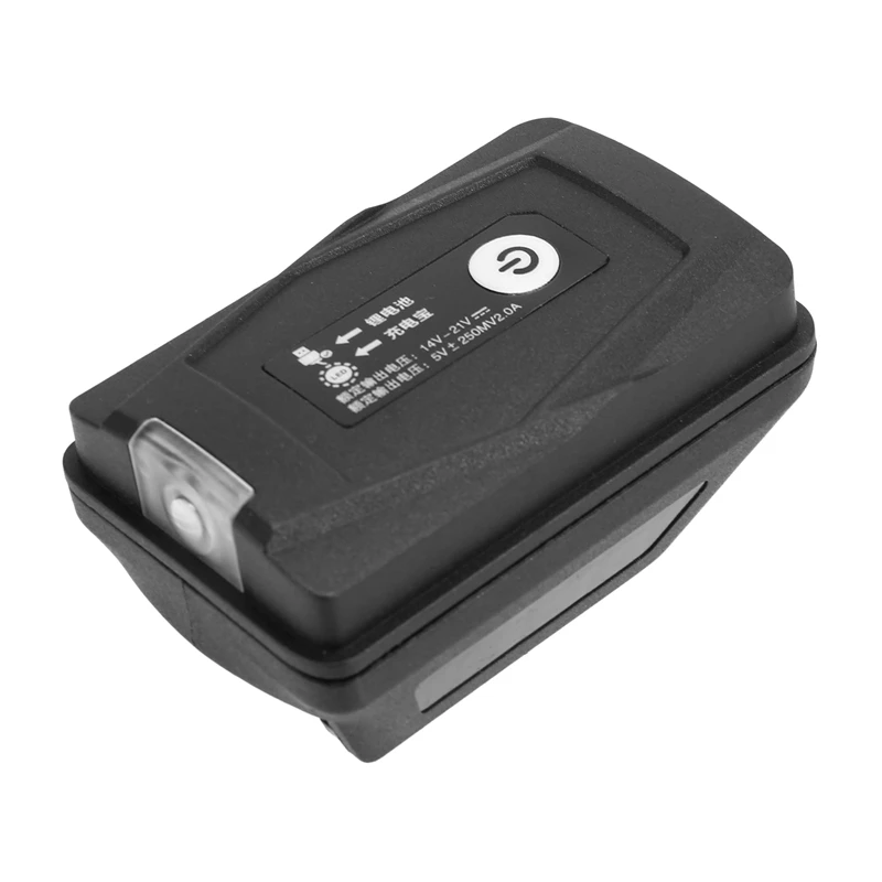 

Адаптер для лампы, фонарик, фонарик, USB-зарядное устройство для Worx Orange, 4 контакта, разъем 20 в, литий-ионный аккумулятор, внешний аккумулятор