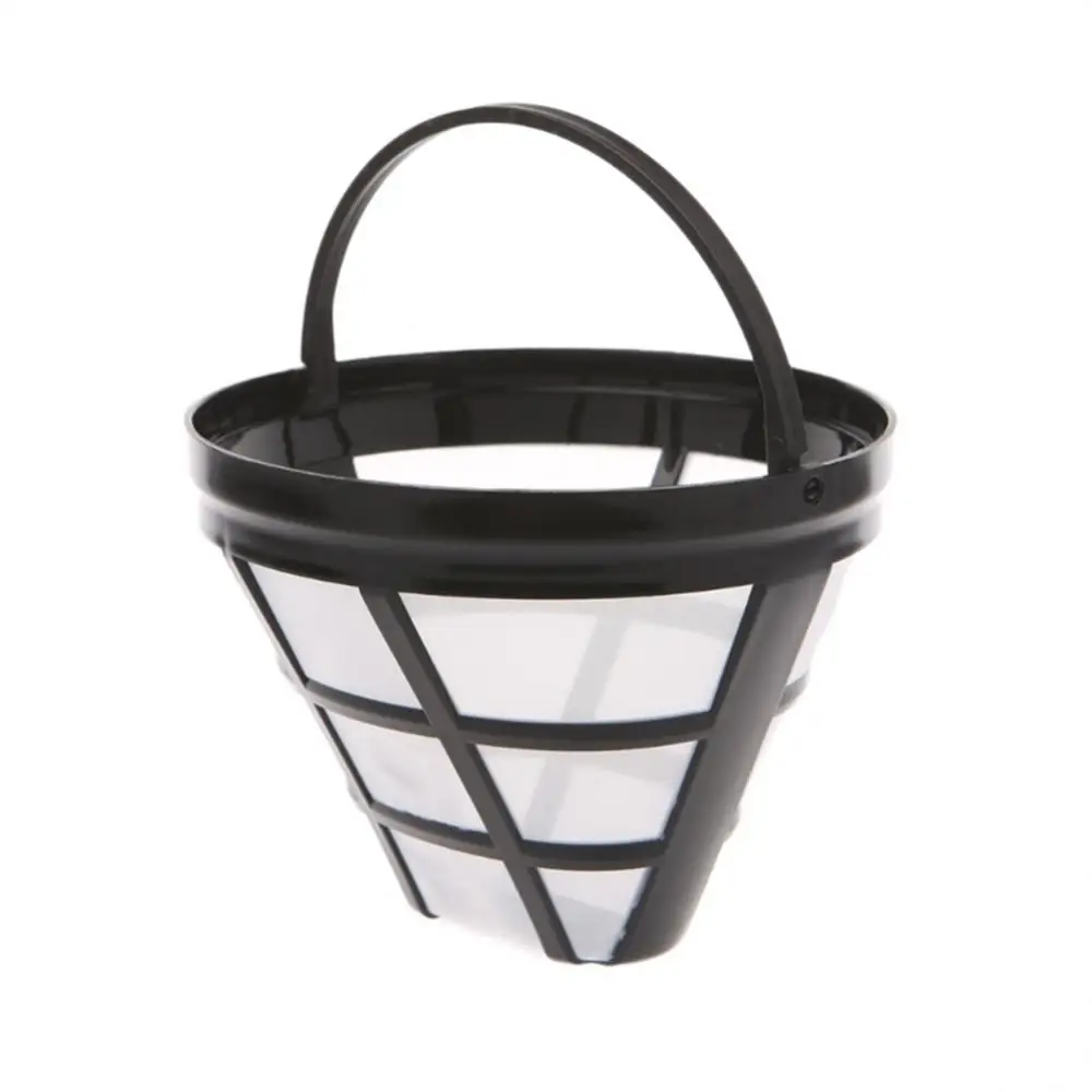 

Reusable Nylon Coffee Filter Refillable Basket Cup Style Coffee Filter Water Purification Equipment Funnel Kettle Coffee Maker