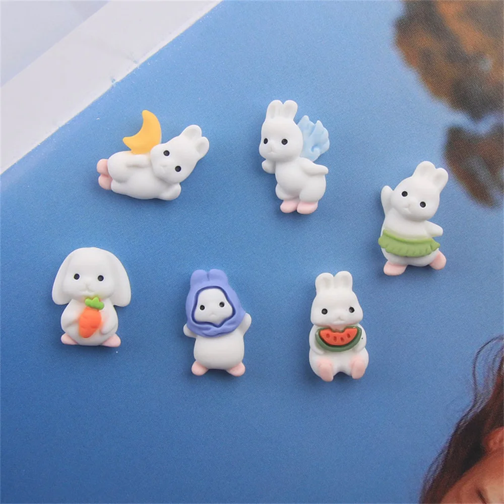 

Jewelry Resin Cream Angel Bunny Ornaments Decoration Decor Cartoon Resin Cream Glue