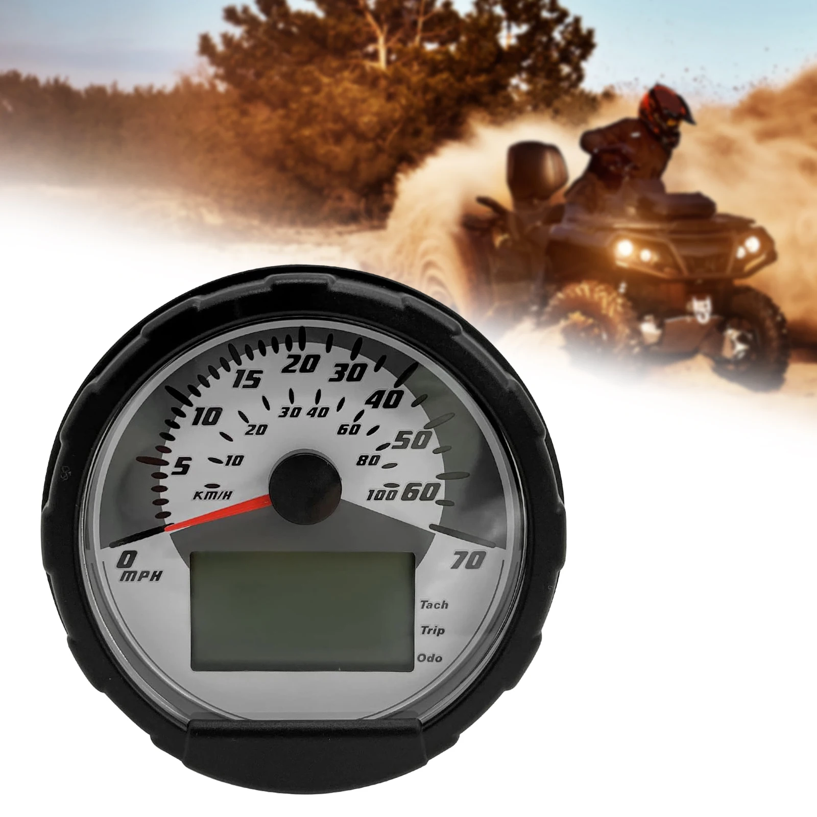 

ATV Speedometer 3280431 Accessory Multifunction Gauge Cluster Speedometer Cluster Assembly for Sportsman 400 500 600 700 800