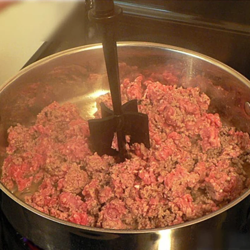 

Ручная Лопата для мяса, ручная лопатка для измельчения мяса, шпатель для перемешивания, бытовой кухонный инструмент, аксессуары