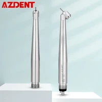 dental 45 degree single water spray high speed handpiece 2 hole surgical push button 45%c2%b0standard head low noise 4 hole dentistry
